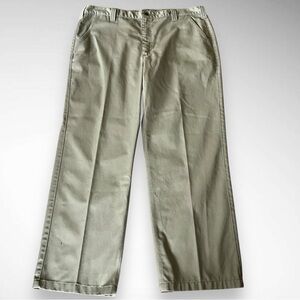 CARHARTT Men's Khaki Blended Twill Pants‎ 42x32 | EUC